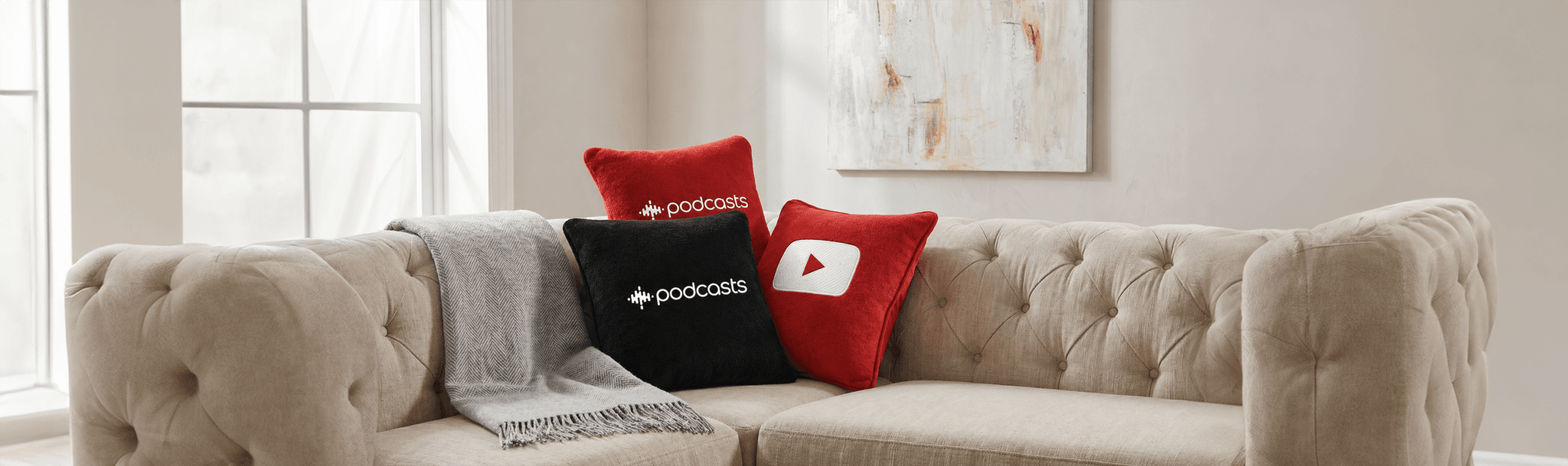 YouTube Pillow